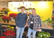 Leon Loosman en jordy Botman van Kwekerij Wouters, dat zich zonder meer tot een van de grootste plantenreuzen van het land kan rekenen.